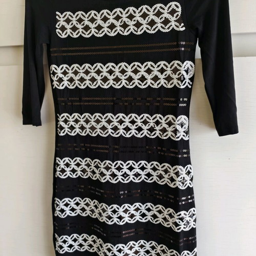 White House Black Market dress black, like new, size XXS