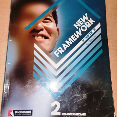 New Framework Richmond English textbooks set with 3 CDs, levels 1-3