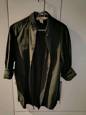 H&M men's shirt medium like new, khaki