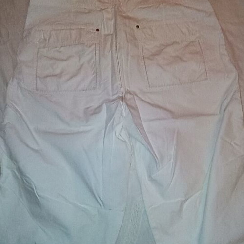 Celio White Bermuda Shorts like new, size M, lightweight fabric