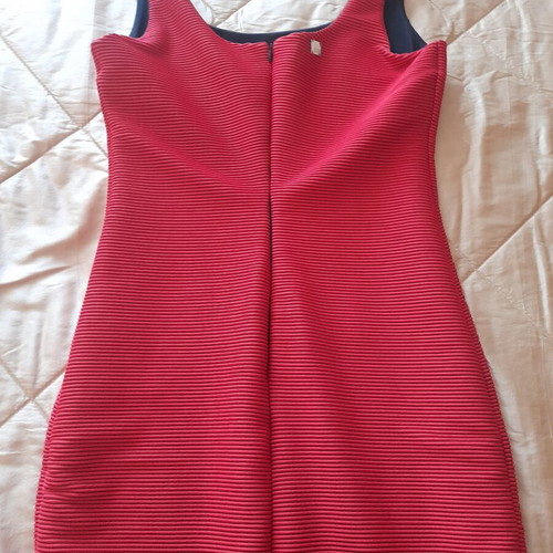 Bsb midi dress new, black and red