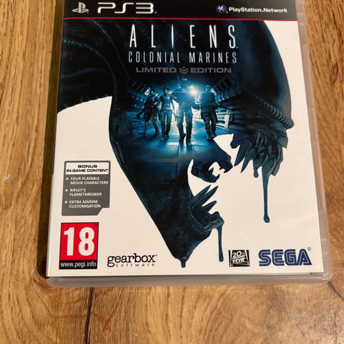 Aliens Colonial Marines Limited Edition PS3 used