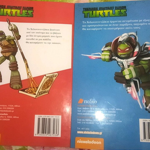 NingaTurtles first readings used, two magazines 2016 editions