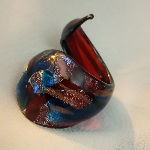 Murano ring like new, size 55-56