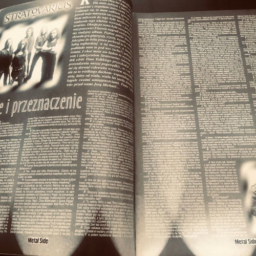 Metal Side #6 Magazine 1998 like new