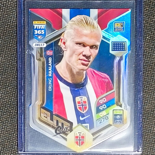 Erling Haaland Elite Cut Jewel Card Panini Adrenalyn XL FIFA 365 2025/26