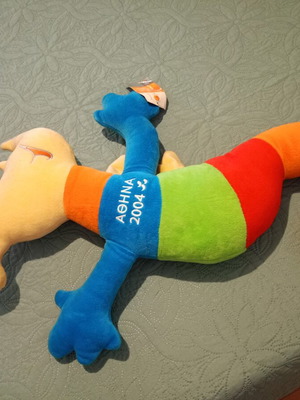 Olympic Games 2004 collectible plush toy