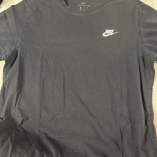 Nike short sleeve shirt used, black, size M