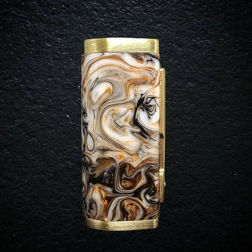 Craven Beige χειροποίητο μηχανικό vape mod 21700