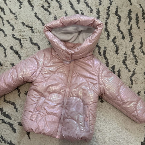 Energiers toddler pink casual jacket with hood, 2 years