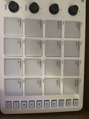 M-VAVE SMC Pad MIDI Controller Bluetooth new