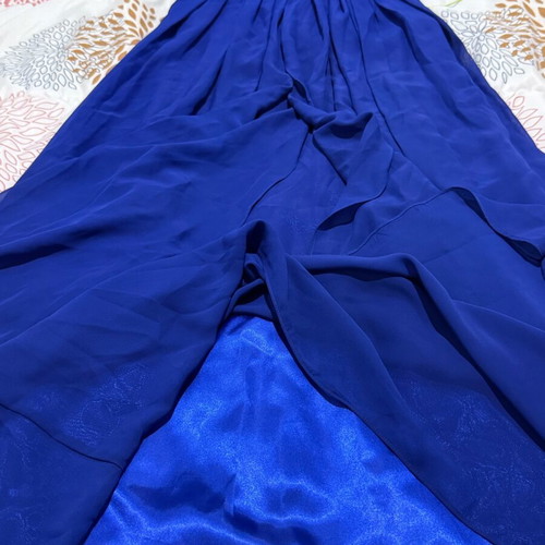Long dress like new, blue, size small
