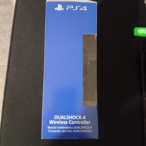 Sony DualShock 4 PS4 Jet Black wireless controller with box and manual