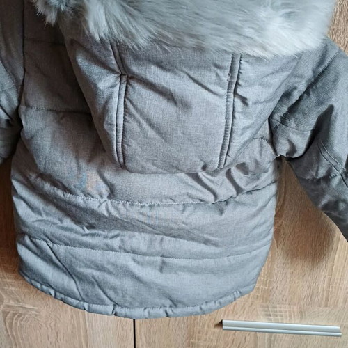 Baby jacket new for 2 years, warm and waterproof with neutral design