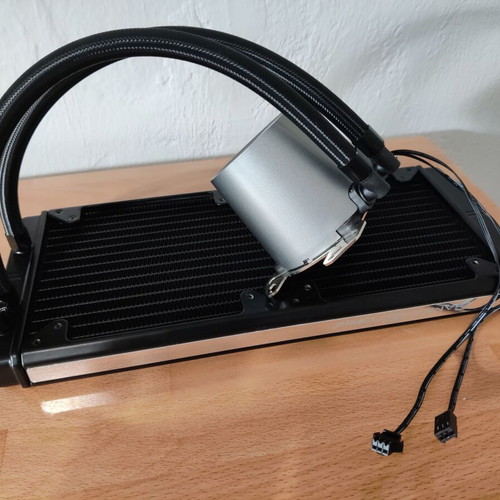 DeepCool Castle 280 GamersStorm RGB CPU AIO liquid cooler used
