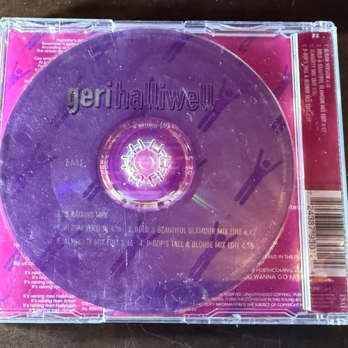 Geri Halliwell It's Raining Men The Mixes CD Single used