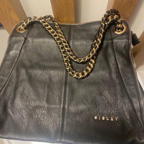 Sisley shoulder bag new, eco leather