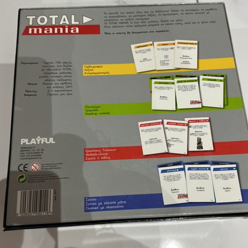 Total Mania board game like new