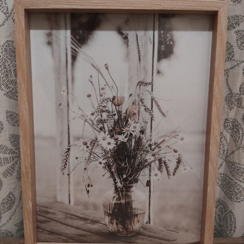 Frame 42cm x 32cm with mark on the corner