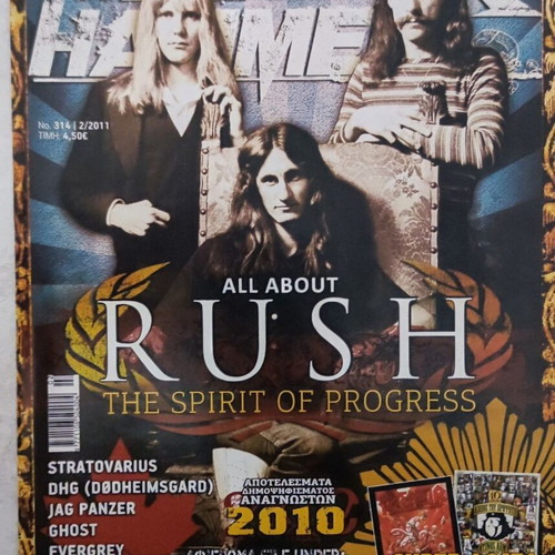 Metal Hammer & Heavy Metal magazine issue 314, February 2011
