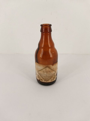 Fix glass beer bottle used