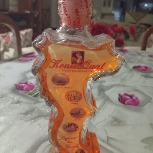Collectible kumquat liqueur from Corfu 200ml, new