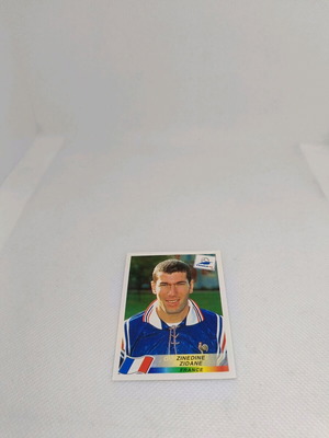 Zinedine Zidane χαρτάκι Panini World Cup 98 καινούργιο, συλλεκτικό