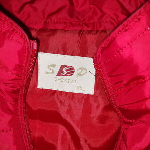 Women's sleeveless vest xxl size like new, red