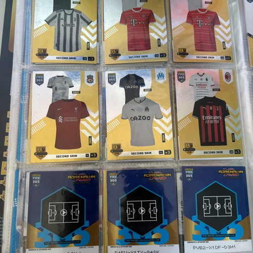 Panini Adrenalyn 2023 football cards, set of 433