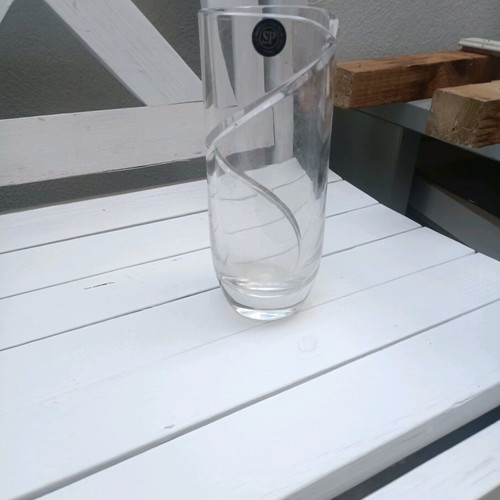 Vintage glass vase new