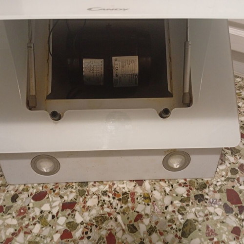 Candy Angled Glass Cooker Hood 60 cm used