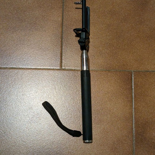 Selfie stick used for selfie photos