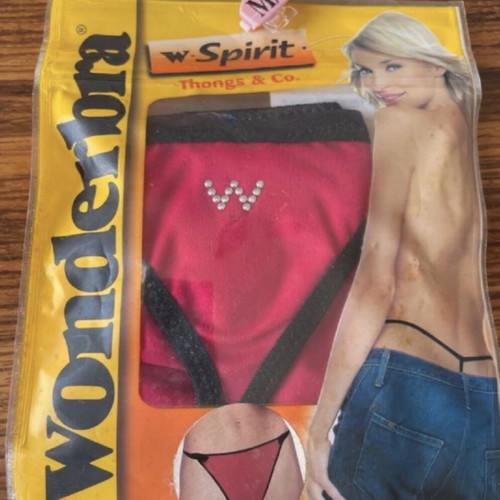 Wonderba string new M/L red