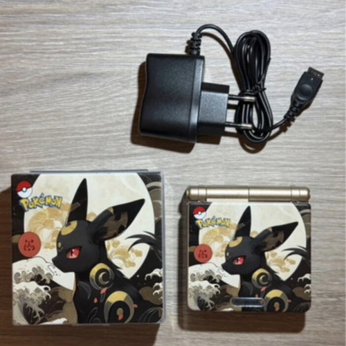 Pokémon Umbreon Custom Game Boy Advance SP with Case