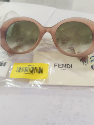 Fendi FF 0293/S Sunglasses New Beige with Case and Papers
