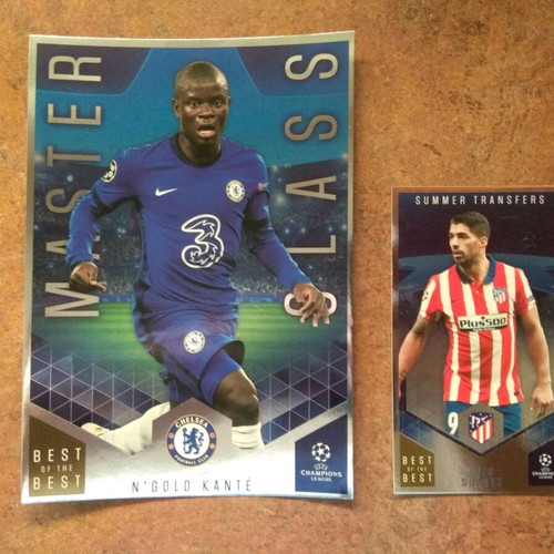 Master Class Card N'Golo Kanté Chelsea UEFA Champions League 2020-2021 new