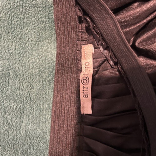 Attrattivo pleated black skirt like new