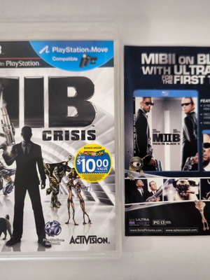 MIB: Men in Black Alien Crisis PS3 game