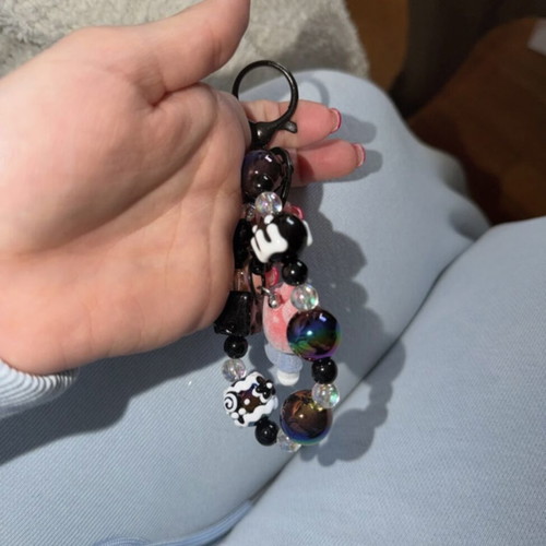 Labubu keychain new handmade