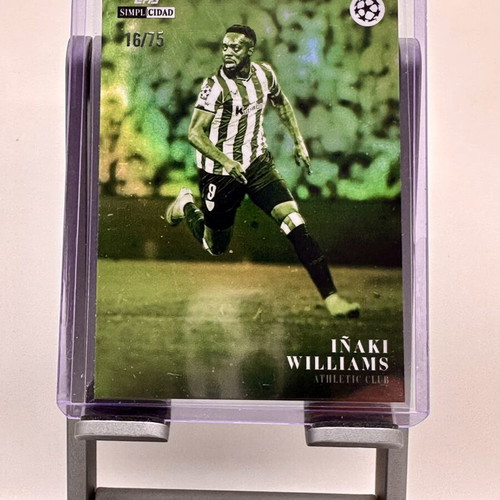 Iñaki Williams Athletic Club Bilbao UEFA Champions League Card near mint