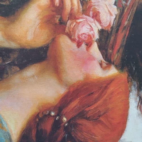 J.W. Waterhouse The Soul of the Rose canvas used, 55x70cm image