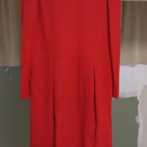 Anna Riska coat size L like new, red