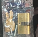 Domus lock cylinder 25+25mm with 3 keys new