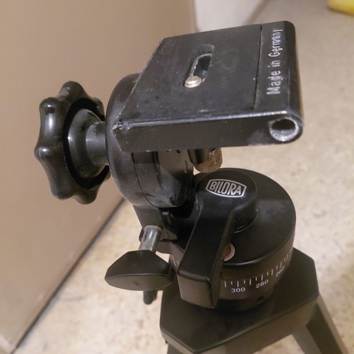Bilora Multi-Profilo vintage tripod with panoramic head used