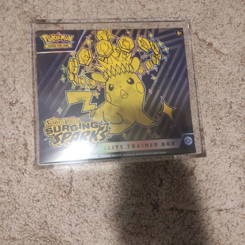 Acrylic case for ETB like new