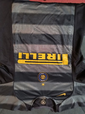 Inter football jersey used, official replica