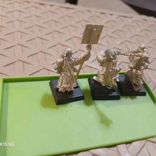 Empire Flaggellants 3 metal models like new