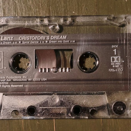 David Lanz Cristofori's Dream cassette like new