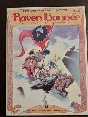 Marvel Graphic Novel 15 The Raven Banner κατάσταση VF+