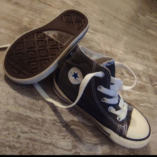 Converse All Star sneakers size 25 like new, gray